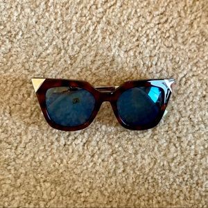 Authentic Fendi Iridia Tortoise sunglasses